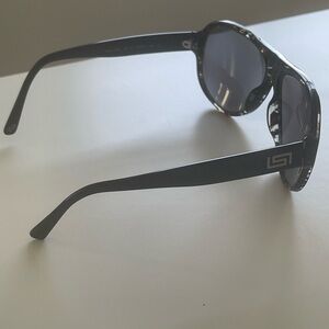 Versace Black Sunglasses Modern Sporty Design